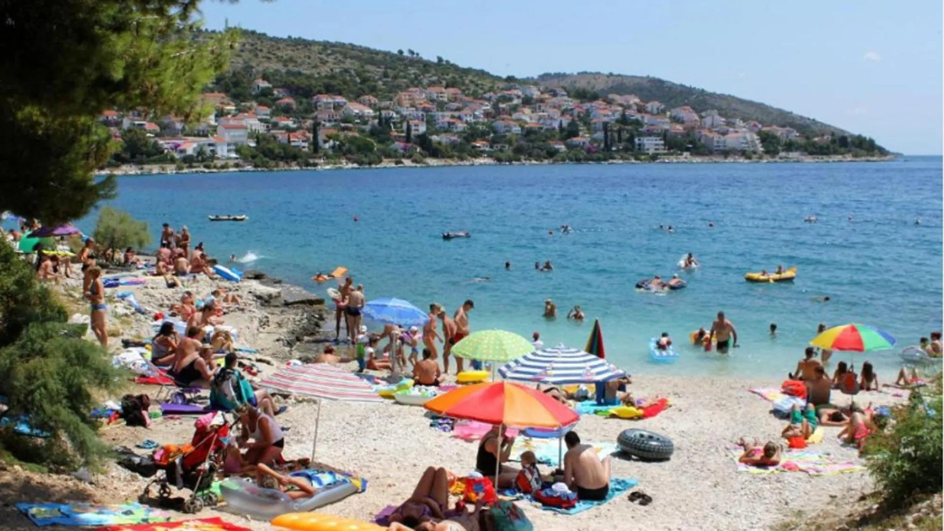 Luxury Villa, 40 Sqm Heated Private Pool, Gym, Seaview, 200M To Beach, 7 Bedrooms Trogir Croatia