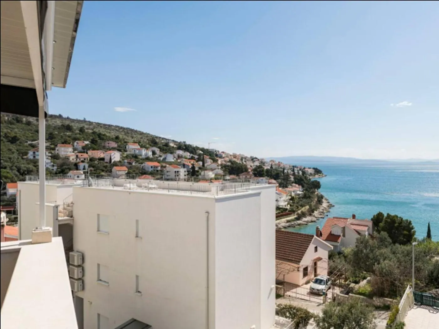 Luxury Villa, 40 Sqm Heated Private Pool, Gym, Seaview, 200M To Beach, 7 Bedrooms Trogir Villa